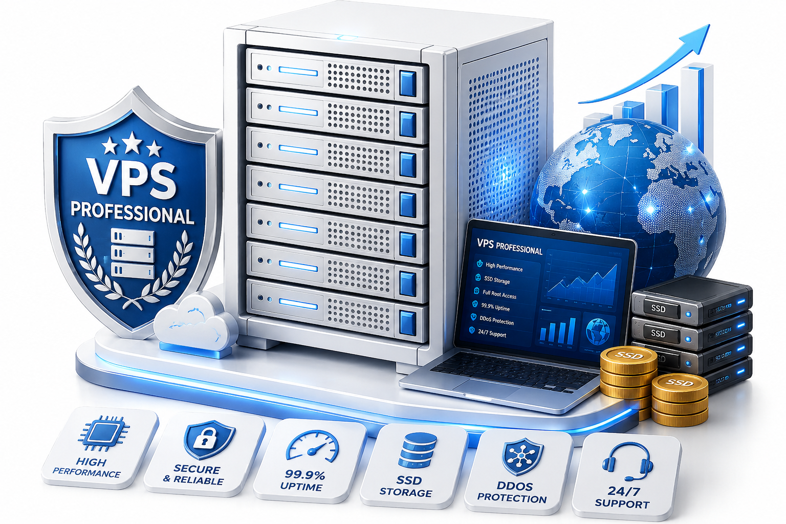 Web Hosting, Domain Names, WordPress & More - VPS professional